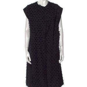 Rachel Comey Black Textured Sleeveless Dress